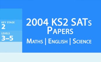 2004 KS2 Year 6 SATs Past Papers