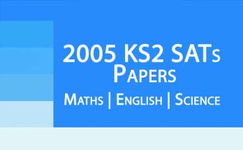 2005 KS2 Year 6 SATs Past Papers