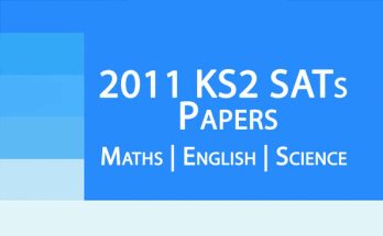 2011 KS2 Year 6 SATs Past Papers