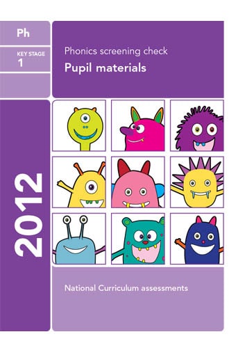 2012 Phonics Screening Check pupils material